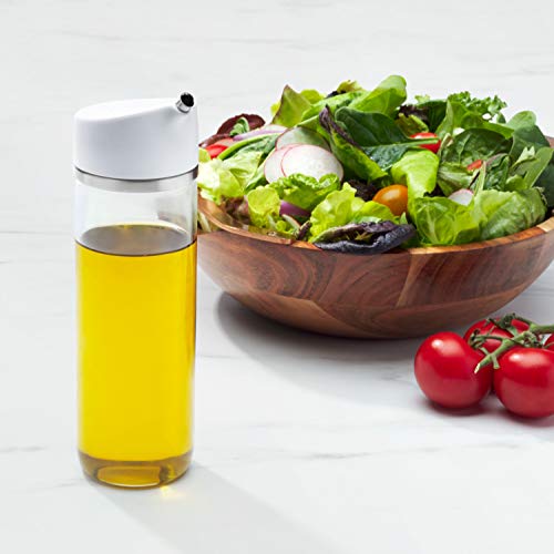 OXO Good Grips 12 oz Precision Pour Glass Oil Dispenser | Control Flow Speeds For Desired Amount, Drip-Free Spout, Ideal For Thin Liquids, Oil, Vinegar, Soy Sauce, Dishwasher Safe - image 9