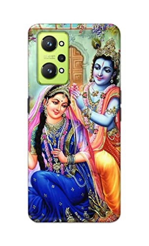Image of Printed Hard Back Cover Case for Realme GT Neo 2 Back Cover (Radha Krishna) -1803