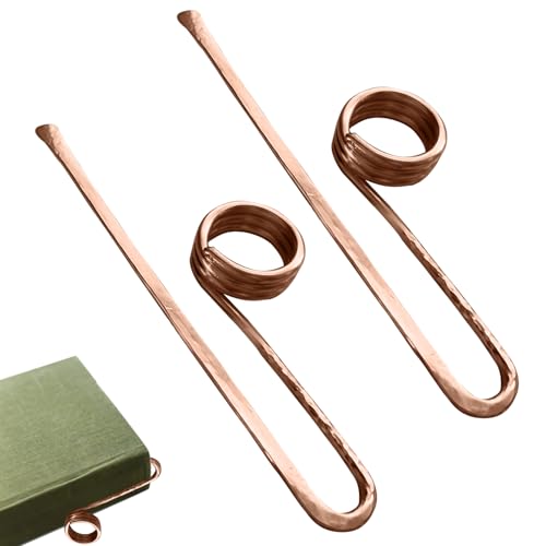 メタルブックマークブックマークとフック|本の読書アクセサリー|装飾的な本マーカー| 2ピースビンテージメタルブックマーク|クラフト、ビーズ、絵画のための装飾的な読書アクセサリー