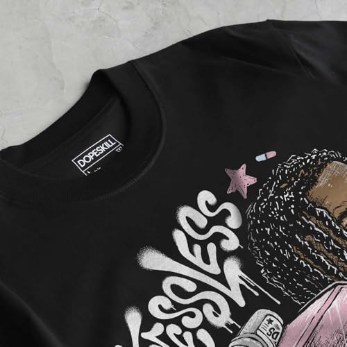 Image of DopeSkill Graphic Tee Streetwear Hip Hop Hypebeast Street Style Unisex T-Shirt Sneaker Colour Matching Shirts Cool Flexing