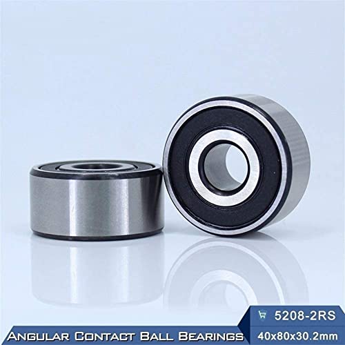 Roulement double rangée 5208 2RS à contact oblique avec étanchéité renforcée