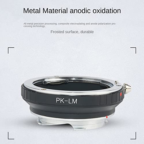 Bague d'adaptation d'objectif en métal durable pour boîtiers M