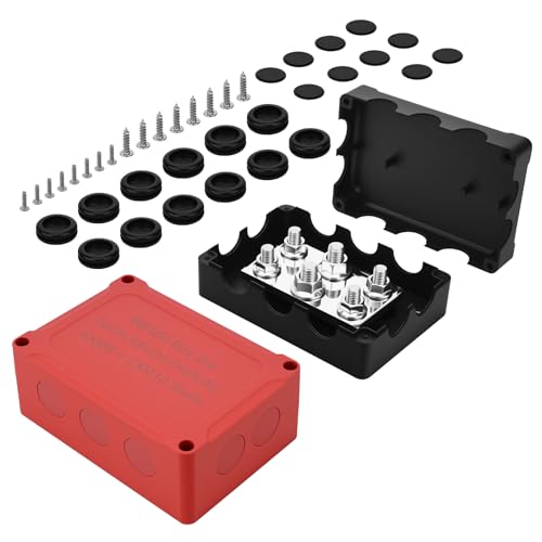 Système solaire de voiture et bateau : bloc de distribution 12V 400A M8 M10