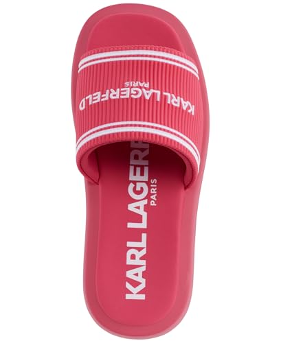 Image of KARL LAGERFELD Women's Ohare Platform Sandal With Logo