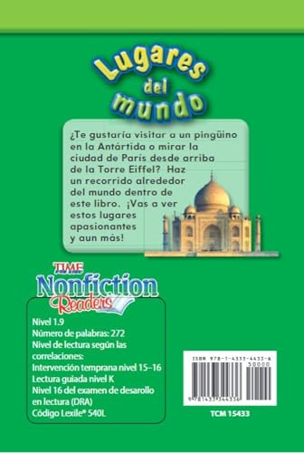 Lugares del mundo (Places Around the World) (Spanish Version) (TIME FOR KIDS(r) Nonfiction Readers) (Spanish Edition) - Image 2