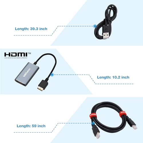 Image of BITFUNX PS2 /PS1 /PS One HDMI Adapter - Built in RGB /Component, Plug & Play Video Game Adapter with No Lag, HDMI Converter Allows Any PS to Connect to Any HD TV