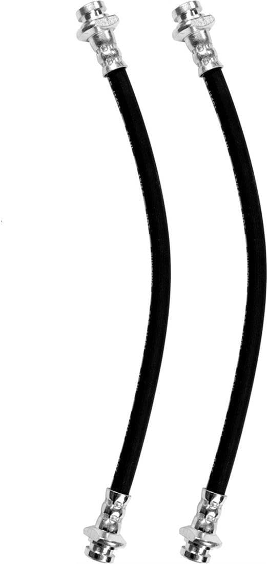 2x Rear Brake Line Hose Kit Brake Hydraulic Hose Fits Suzuki Grand Vitara 2006-2008 Fits Suzuki Samurai 1986-1995 Fits Suzuki Sidekick 1989-1998 Fits Suzuki X-90 1996-1998