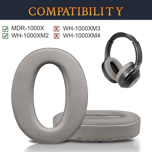 SOULWIT Cooling Gel Replacement Earpads Cushions for Sony WH-1000XM2 (WH1000XM2) & MDR-1000X (MDR1000X) Headphones - Image 2