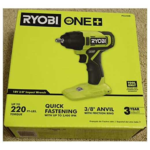 Ryobi PCL250B Cordless 3/8 in. Impact Wrench (Tool Only)