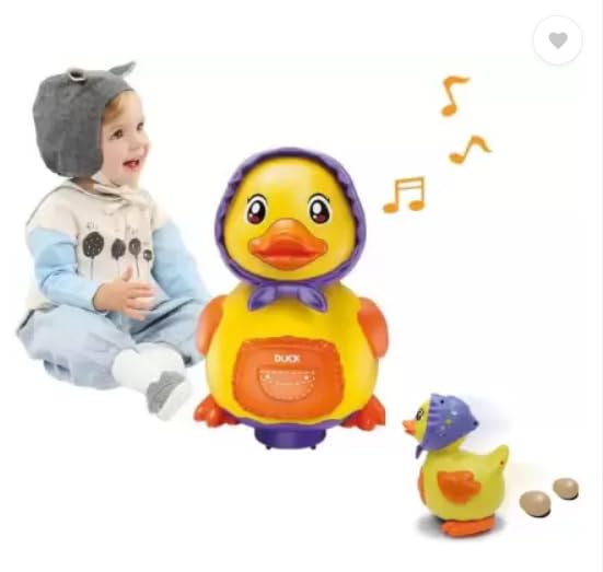Planet of Toys Egg Laying Duck Toy for Kids - 360 Degree Rotation B/O Toys for Kids, Light and Sound Toys for Kids, Bump and Go Walking Bird Egg Laying Toy for Children (B0DG32CXJM) Amazon Price History, Amazon Price Tracker