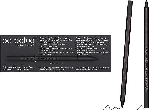 Matita Ecologica Perpetua Lumina - In Grafite Riciclata Con Gomma Luminescente