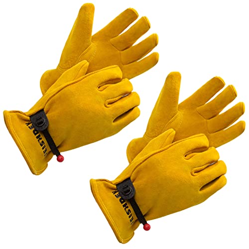 Feishdek KIDS WORK GLOVES 004 Work Gloves Age 2-14, Extra Soft Deerskin Suede cover