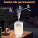 Imagen de Kissleafe Humidificador de Aire Inalámbrico para Dormitorio interior con luz LED