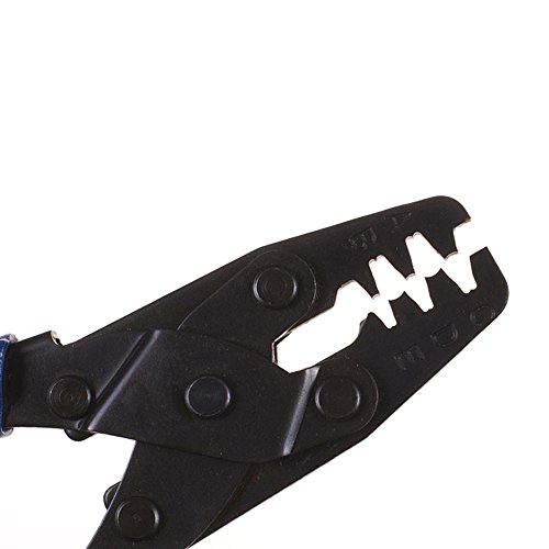 Wire Stripper, Open Barrel Crimping Tool Molex-Style Wire Stripper W/ 5 Different Size 22-10Awg #TOP5