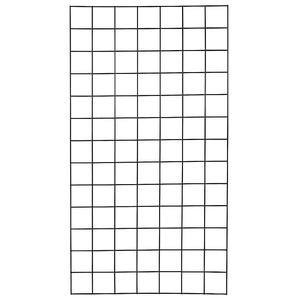 Wand-Gitter Decken-Gitter Deko-Gitter schwarz 70 x 130 cm Dekorations-Hilfe Pflanzen-Gitter