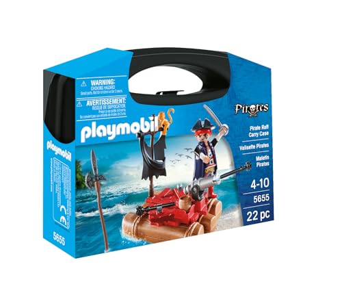 PLAYMOBIL Pirate Raft Carry Case Playset