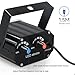 Luditek 2-Pack Mini Halloween White LED Strobe Light, Sound Activated and Flash Speed Control Party Light with 36 Super Bright LEDs Stage Lighting for Room Dance Parties Birthday DJ Bar Karaoke