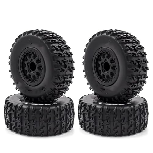 Pneus Tout-Terrain RC 1/10 à haute adhérence pour Slash et Senton avec jantes hex 12mm
