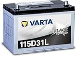 VARTA(バルタ) Black Dynamic 115D31L 国産車用バッテリー 充電制御車/標準車 <長期保証・メンテナンスフリー> 95D31L/100D31L互換