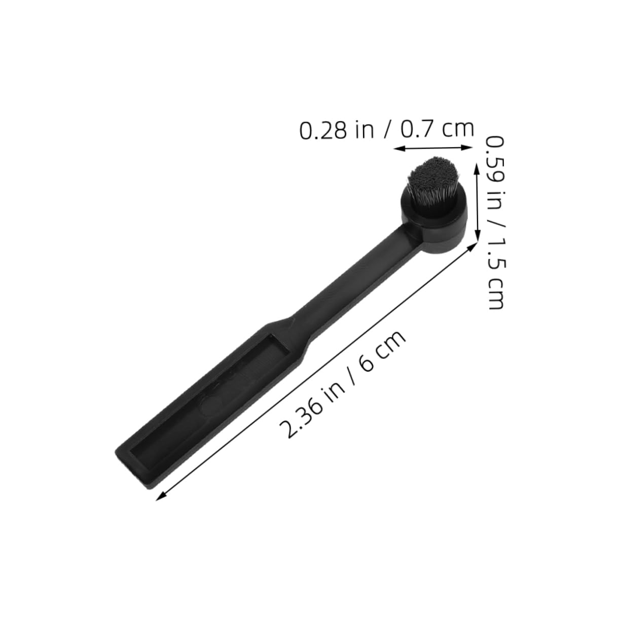 SHINEOFI 2Pcs Gentle Stylus Cleaner with Soft Bristles for Turntable Needle Vinyl Cleaning Tool for Enhanced Sound Clarity and Pristine Audio Experience