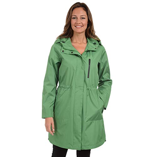 Fleet Street Ltd. Women's 36" Anorak Hooded Raincoat2