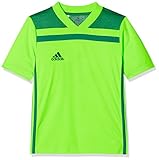 trikot lewandowski 152 Gesticktes logo auf der Front adidas Kinder Regista 18 Trikot, Solar Green/Bold Green, 152