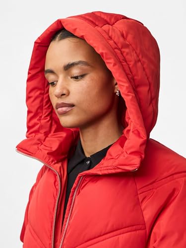Pcjolie Long Puffer Jacket PIECES abrigo plumífero largo mujer acolchado 6