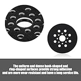 125mm Sanders Backing Pad for Bosch Sander Pads, 5 Inch 8 Hole Replacement Sander Pad for Bosch GEX 125-1 AE PEX 220 PEX 220 A AE Skil 7402/7490, Hook & Loop Sanding Pads for Random Orbital Sanders - Image 3