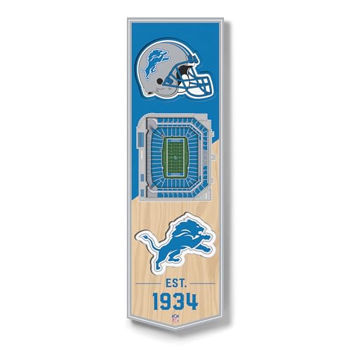 Image of YouTheFan NFL 3D Stadium Banner - 6x19