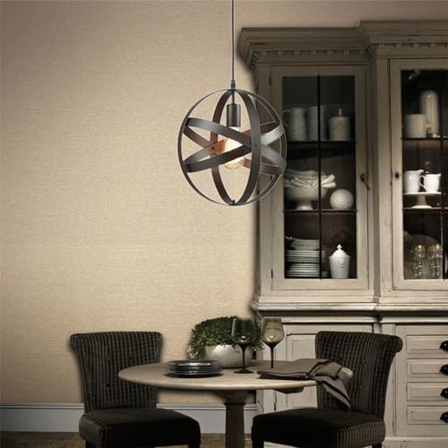 Lampe suspendue E27 créative pour éclairage de restaurant