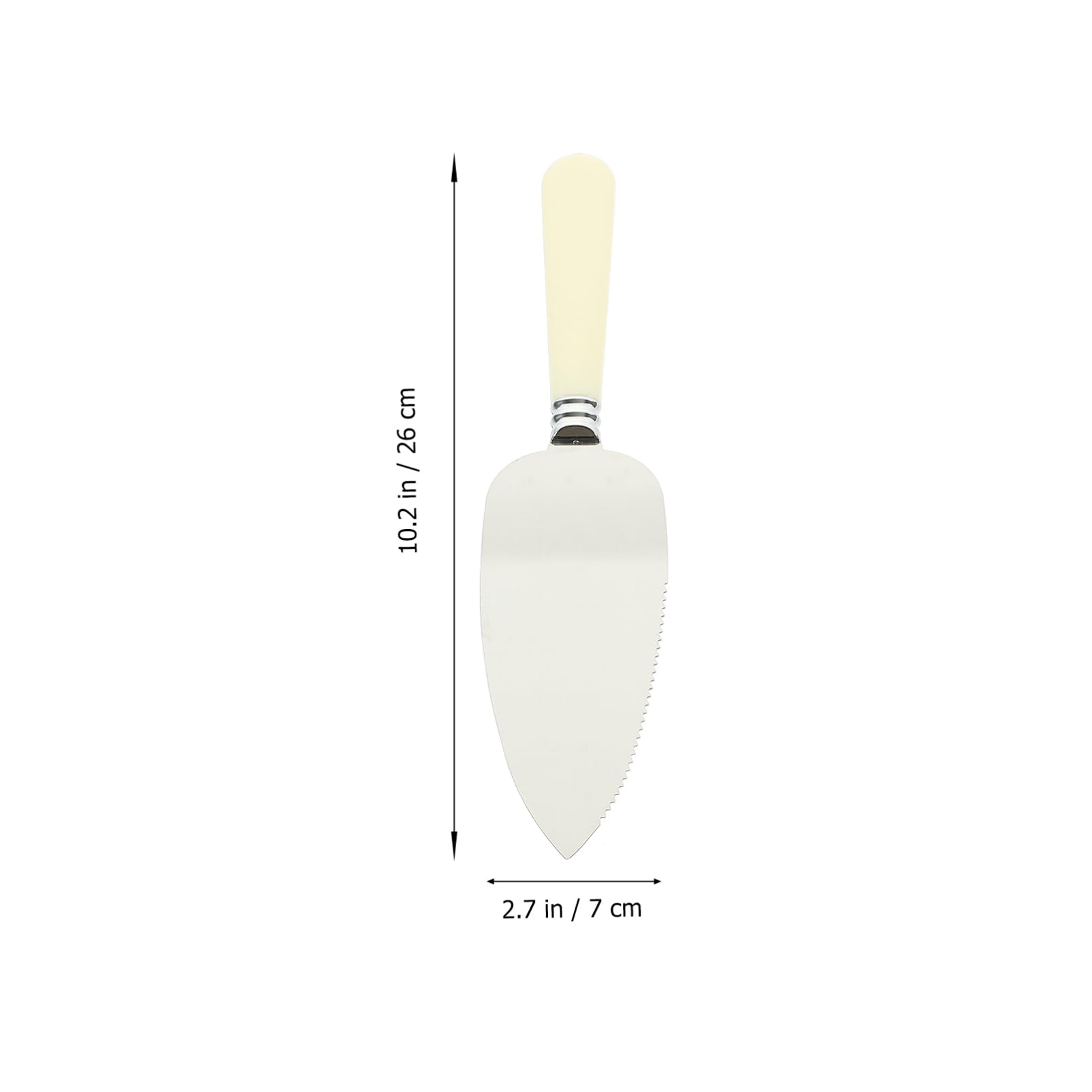 JECOMPRIS 2 Pcs 1 Set Cake Cutter Pizza Bread Cutters for Easy to Clean Kitchen Utensils Cake Shovels Pink