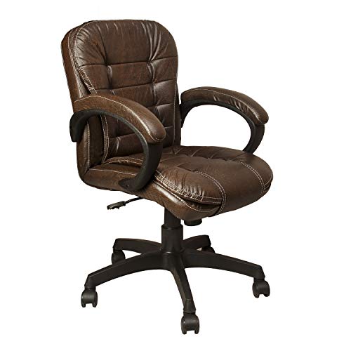 GTB Mid Back Revolving Office Chair BT-321-BROWN
