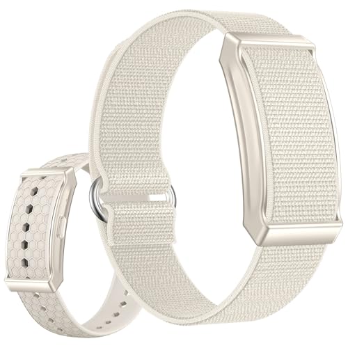 findtime Aktivitätstracker Fitness Armband ohne Display Schrittzähler Schlafmonitor Herzfrequenzmesser Kalorie Distanz-Tracking Multisport Modi IP68 Wasserdicht Leicht 2 Armbänder Weiß