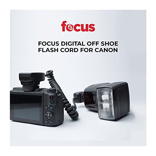 Focus Digital Off Shoe Flash Cord For Canon #TOP5