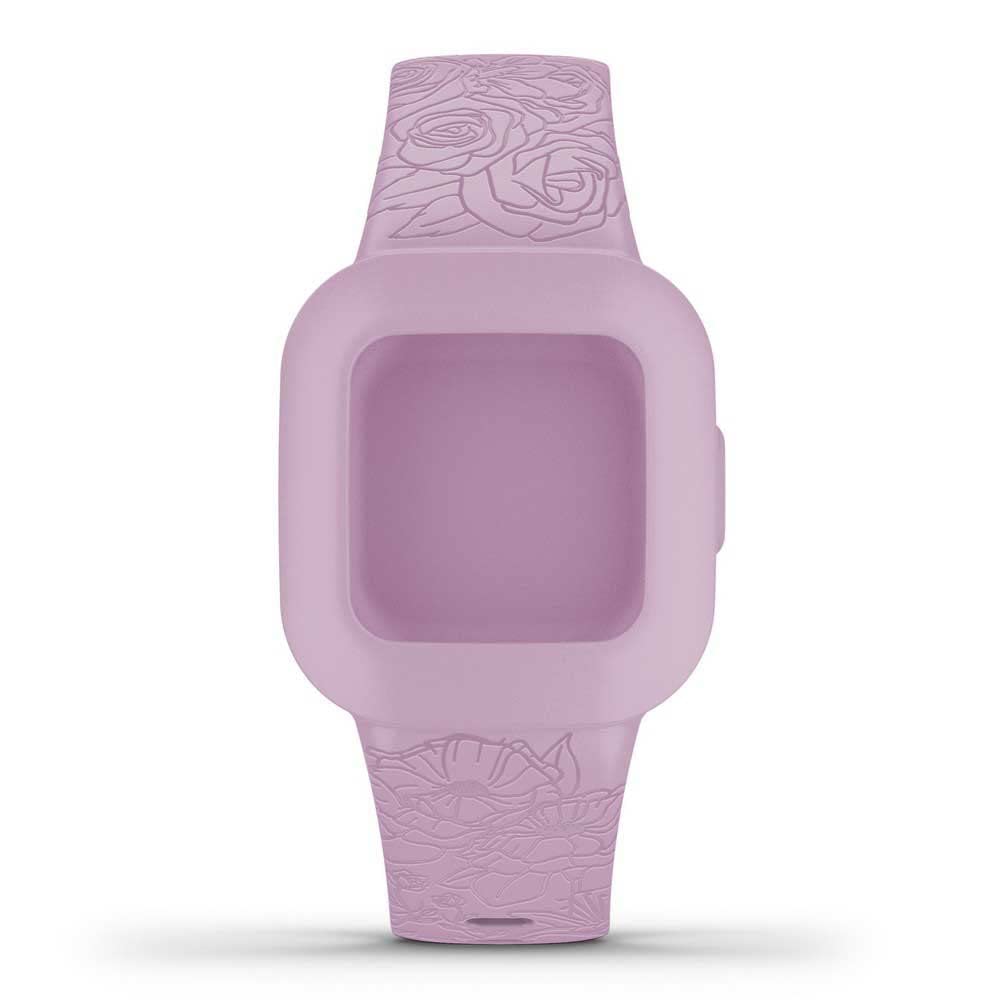 Garmin vívofit jr. 3 Replacement Band, Accessory band only, Original accessory, Silicone, Lilac Floral, purple, 20 mm - Image 2