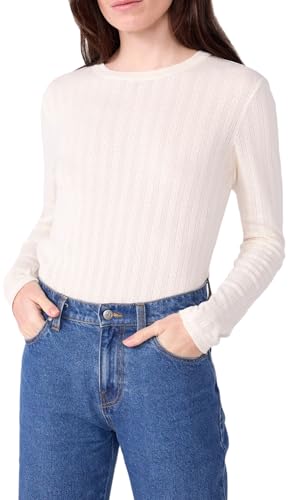 T-shirt L'Iconique a maniche lunghe in cotone traforato donna - 3