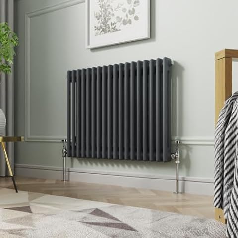NRG Traditional Anthracite Horizontal Radiator Cover