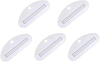 Zahnpasta-Quetscher aus Kunststoff, Zahnpasta-Spender, Zahnpasta-Clips zum Sparen von Zahnpasta, einfach und praktisch, kinderfreundlich, Badezimmer-Sicherheit, Hilfsmittel und Zubehör, 5 Stück
