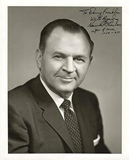 Governor Herschel C. Loveless - Inscribed Photograph Signed