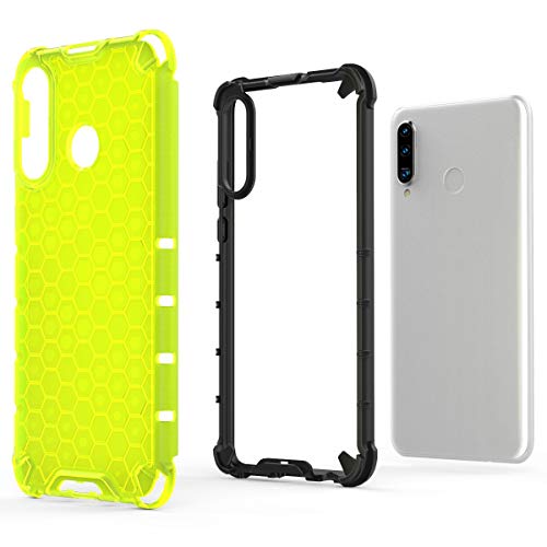 Image of Glasgow Back Case Cover for Huawei Honor P30 LIte Shockproof Military Grade Back Case Back Cover - Black