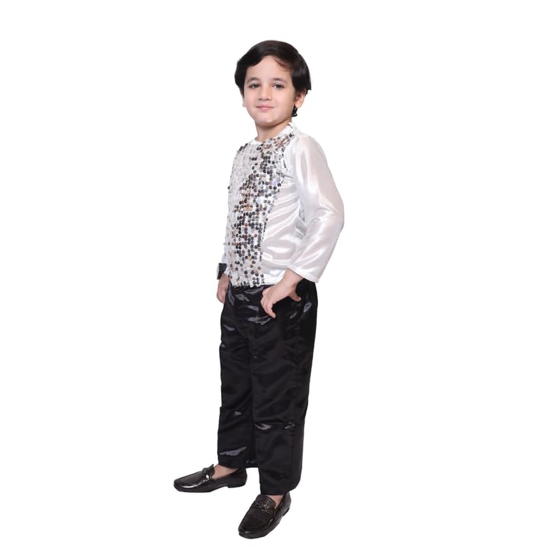 Image of Kaku Fancy Dresses Lycra T-Shirt For Kids, Dance Costume For Boy & Girls