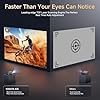 [Short Throw/1200ANSI/Built in Apps] Projector 4K with WiFi and Bluetooth, TOF Auto Focus Keystone Smart Projector for Dolby Audio Home Theater Movie, Kogata Outdoor Projector Portable Ceiling