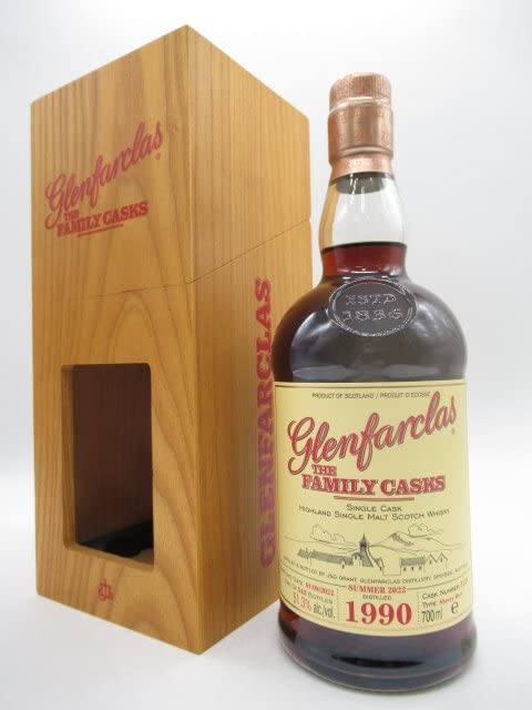 Amazon.co.jp: グレンファークラス 1990 シェリー バット カスクNo