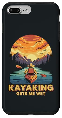 Kayak Canoes-Boat Kayaking, JbN tBbVO JbN V[JbN ނ JbN X}zP[X iPhone 7 Plus/8 Plus p