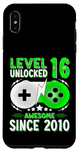 Level 16 Unlocked Birthday 16 Years Old Gifts 16th Birthday �X�}�z�P�[�X iPhone XS Max �p