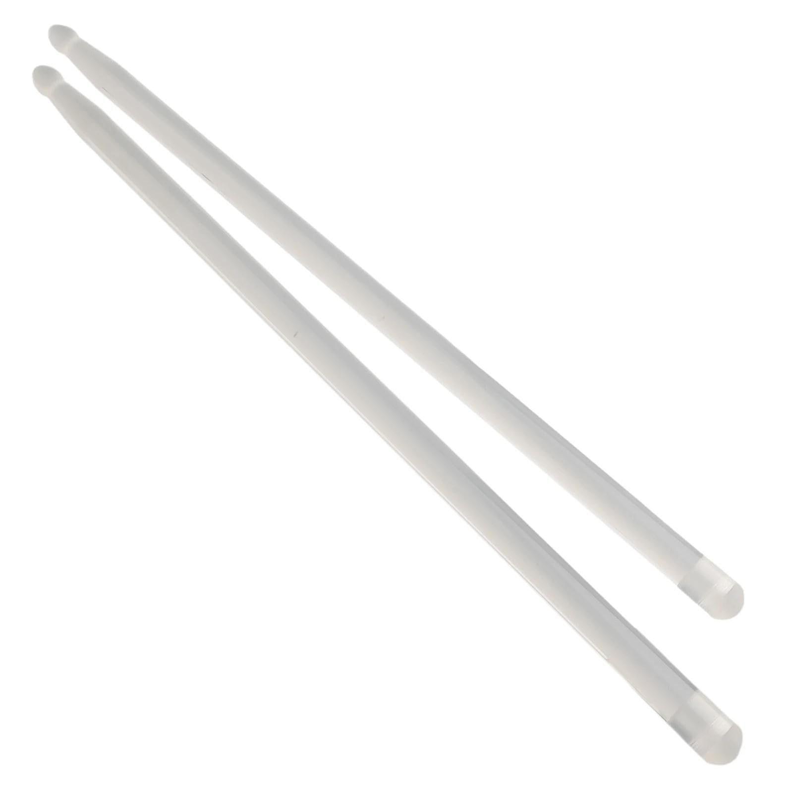 1 Paar Starke Und Langlebige Leuchtende Drumsticks 5A Drumsticks Mit Glow-in-the-Dark-Effekt Trommelstöcke für Anfänger (Color : Pink Purple)