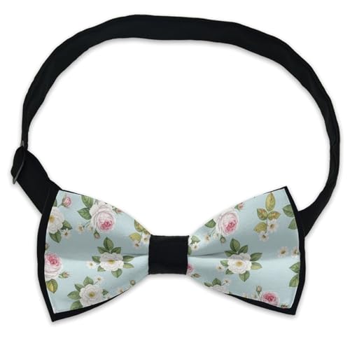 Supdreamc Men’s Adjustable Bow Tie, Pre-Tied Gentleman Formal Casual Party Wedding Banquet Prom2