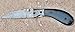SMART & SHARP Damascus Steel Folding Knife/Pocket Knife AA-12138 Liner Lock (Black Micarta)