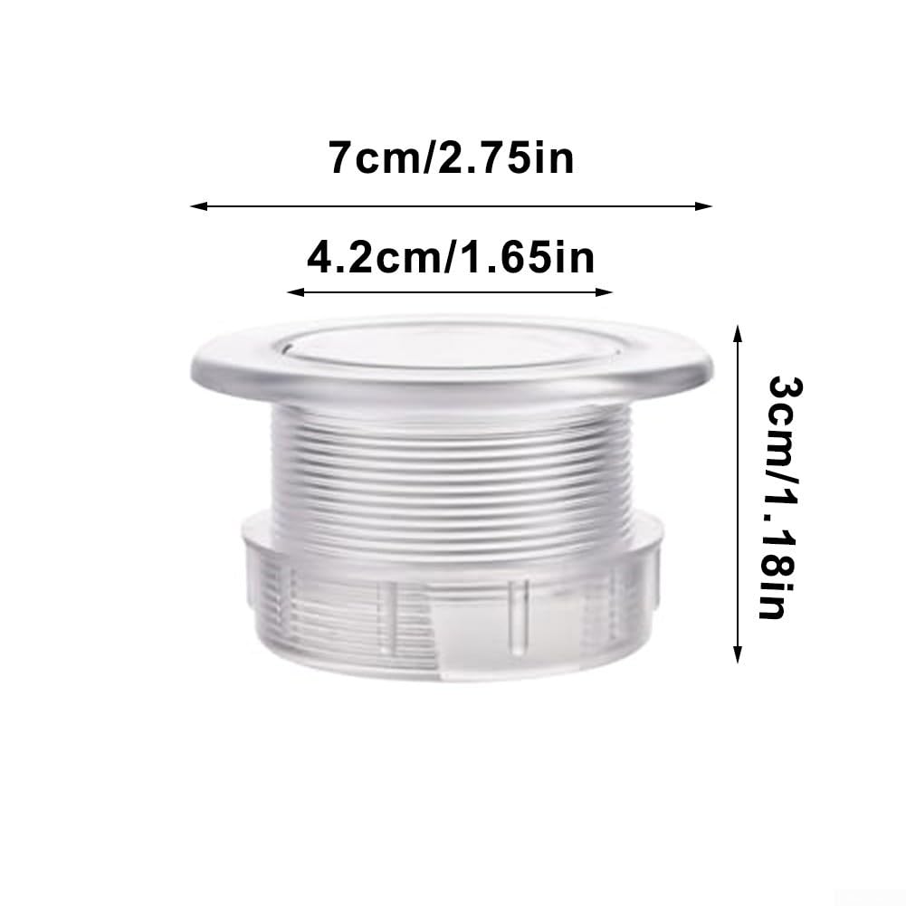 RichVibe Sonnenschirm-Tischeinsatz-Set – 3-teilig, Schwarz, Für Tischloch Ø5,1 Cm, Schirmstange Bis Ø4,2 Cm