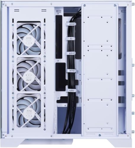 XPG Invader X BTF chasis de PC media torre blanco con ventiladores ARGB 2